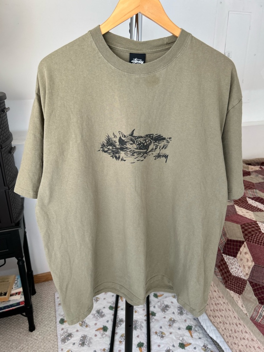 Stussy Deer Fawn T-Shirt XL